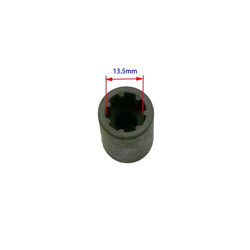 UTMALL 13.5MM Brake Caliper Socket 7 POINTS 3/8" DRIVE 38mm LONG FOR AUDI 7 Teeth Socket - Image 2